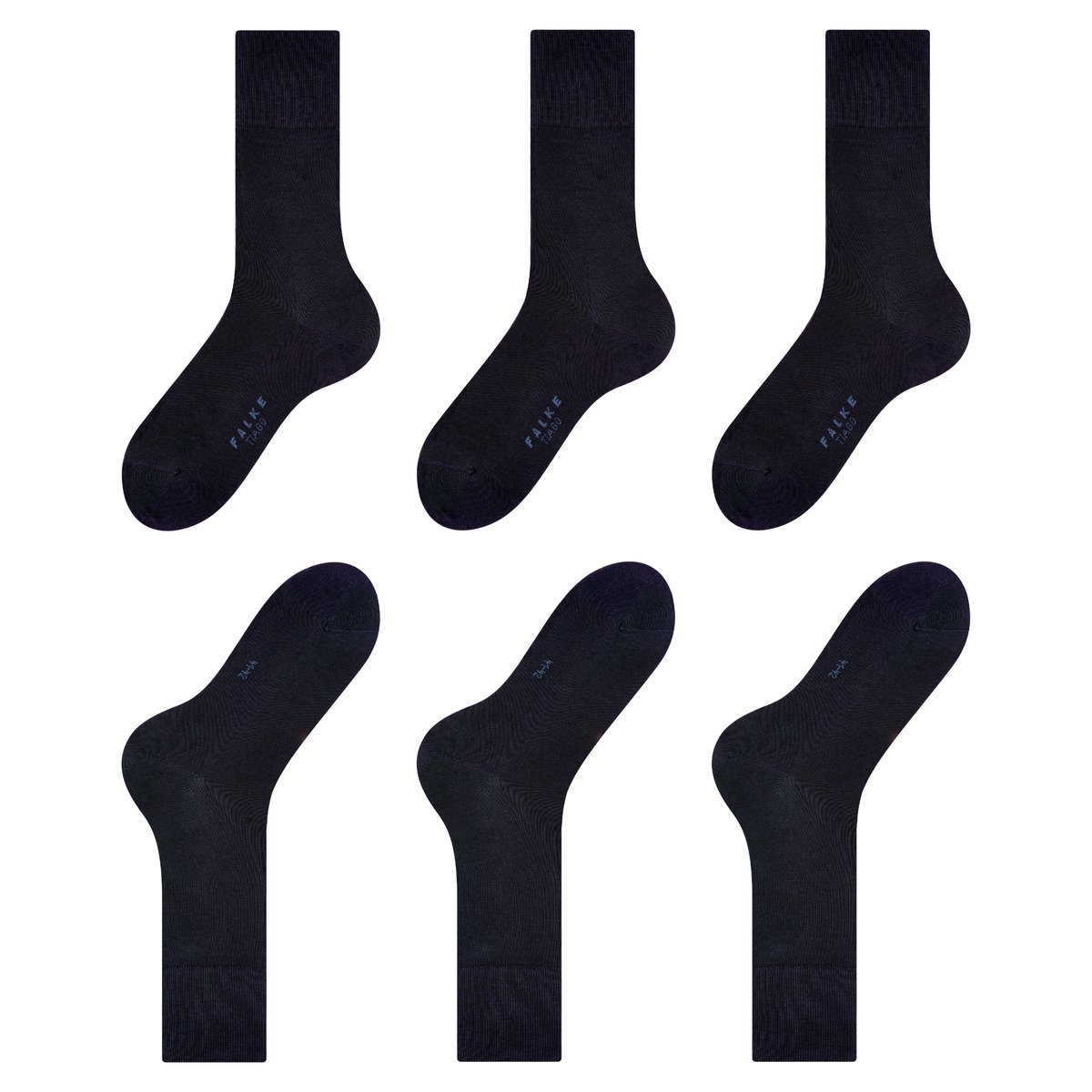 Chaussettes Tiago 3-Pack marine foncée, FALKE