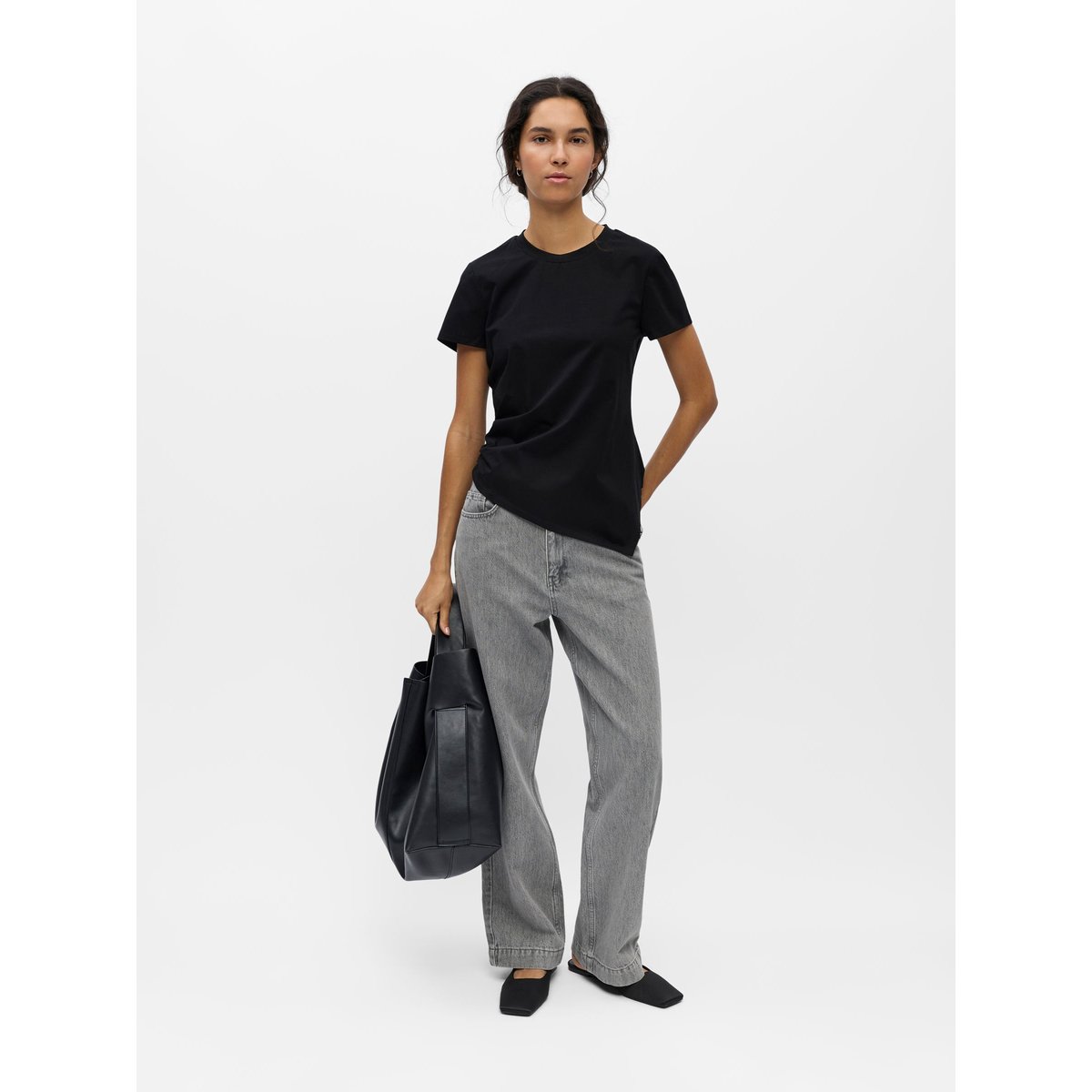 T-Shirt noir - black1, OBJECT