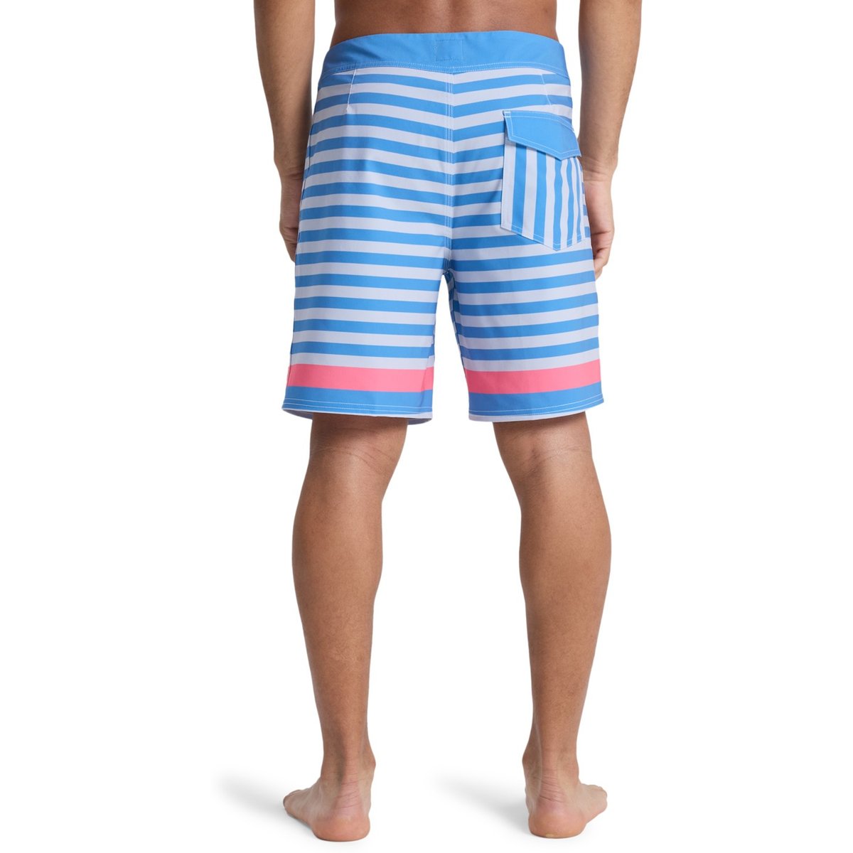 Boardshort ORIGINAL BTZ STRIPE 18" bleu riviera biarritz stripe, QUIKSILVER
