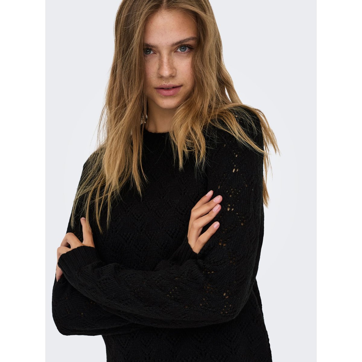 Pull En Maille black 1, JDY