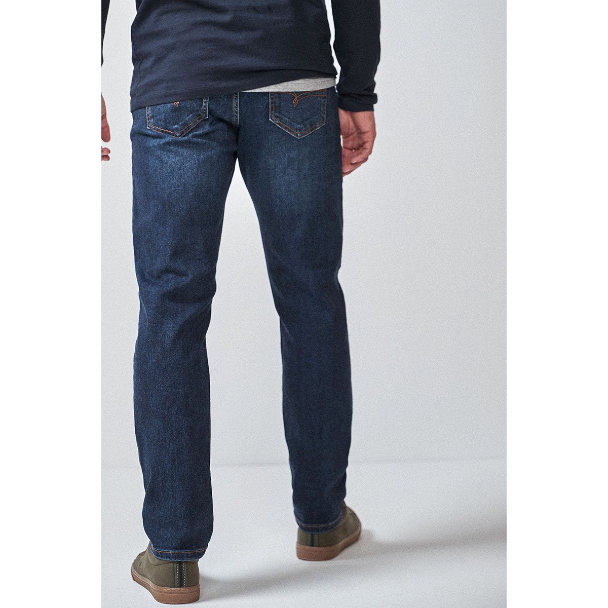 Jean Stretch Coupe Slim Motion Flex bleu moyen, NEXT