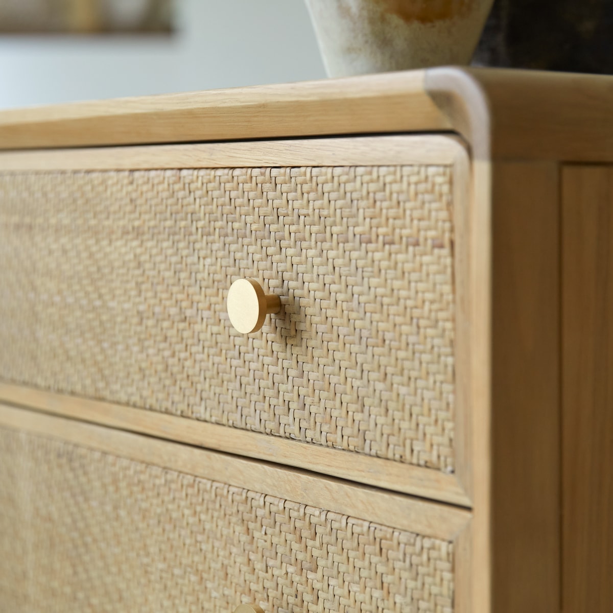 Commode en Chêne massif, COME naturel, TIKAMOON