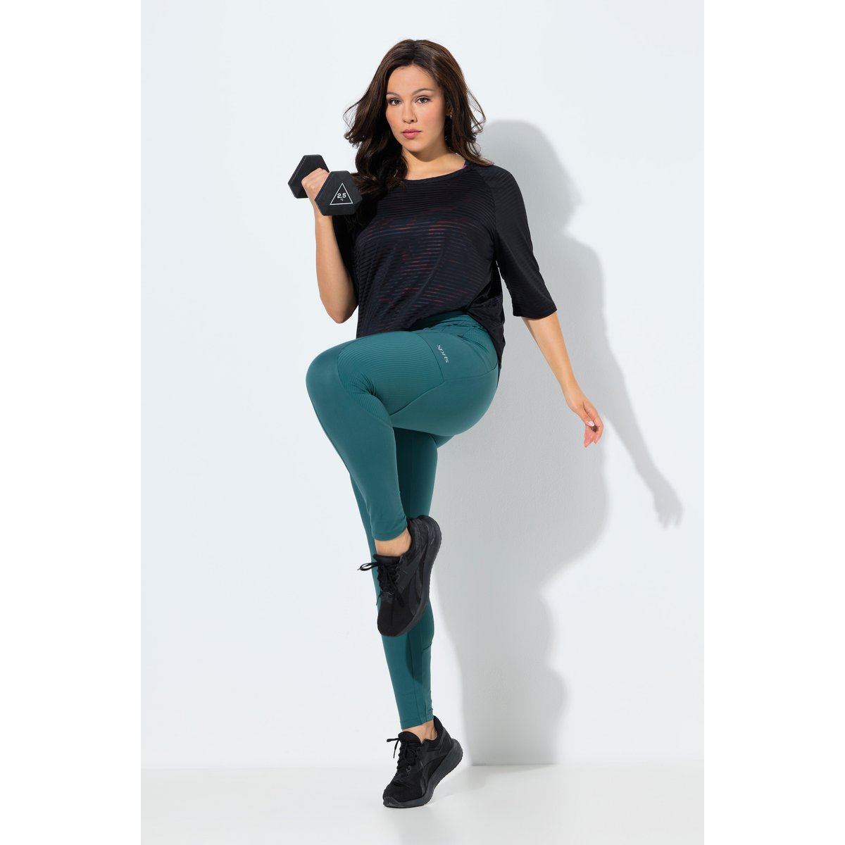 Legging de sport taille haute pétrole foncé, ULLA POPKEN