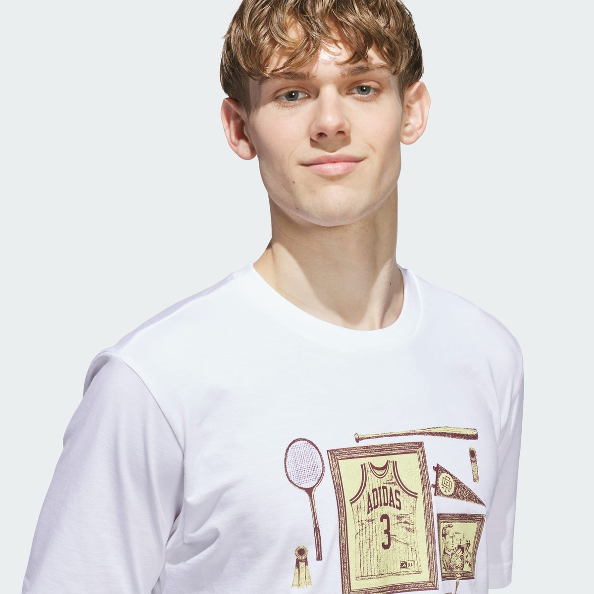 T-Shirt Graphique Sports Bar Memorabilia T-Shirt Graphique Sports Bar Memorabilia white, ADIDAS SPORTSWEAR