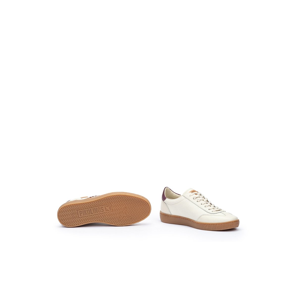 Baskets cuir Lanzarote off white, PIKOLINOS