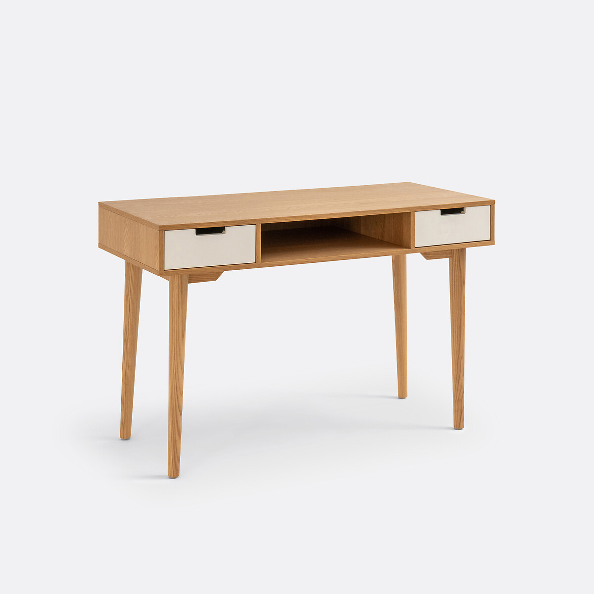 Bureau vintage, Jimi blanc/bois, LA REDOUTE INTERIEURS