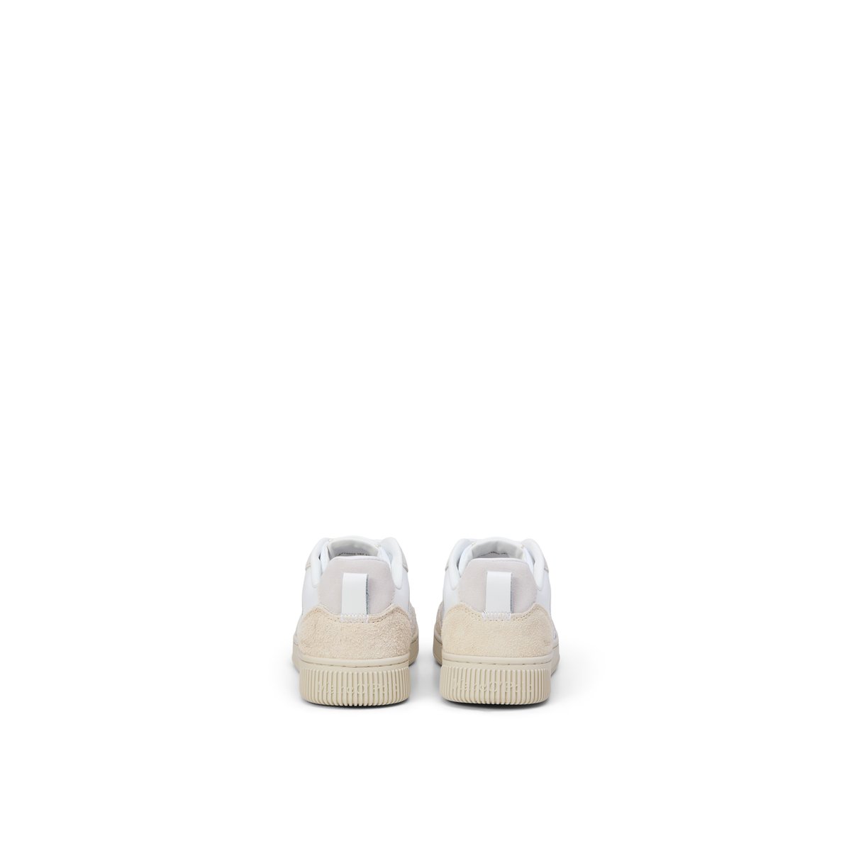 Baskets en cuir de vache de haute qualité blanc, MARC O'POLO