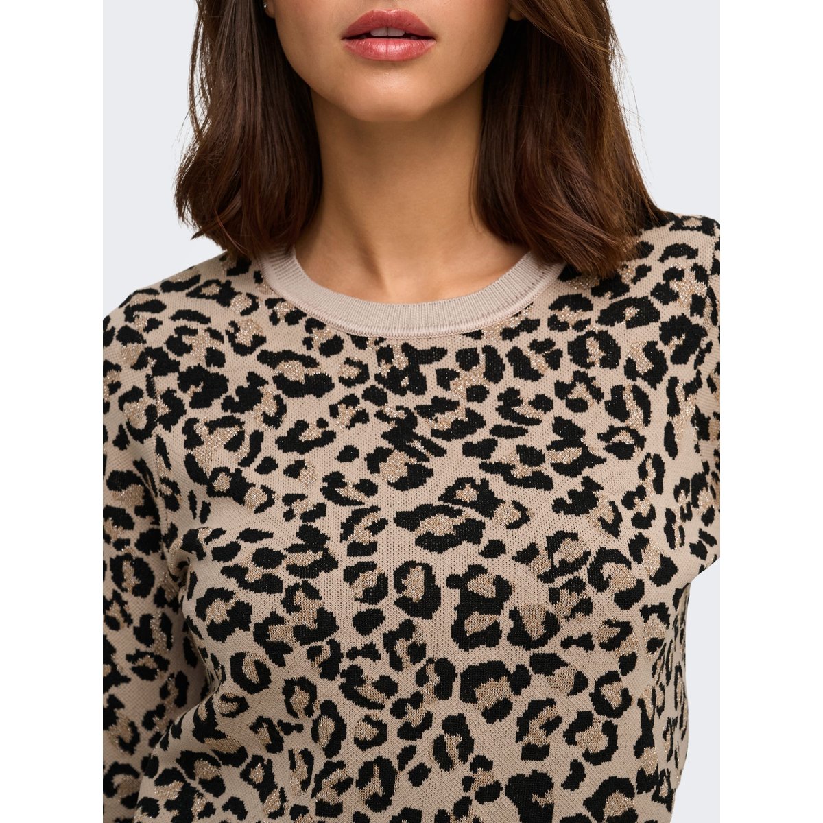 Pull En Maille marron - amphora 1, ONLY