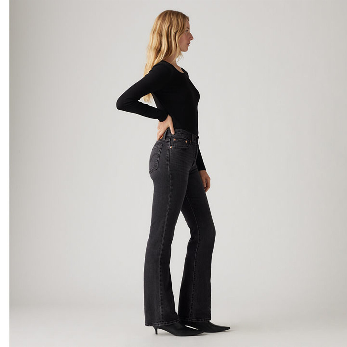 Wedgie Boot Jeans on the town no crackle, LEVI'S