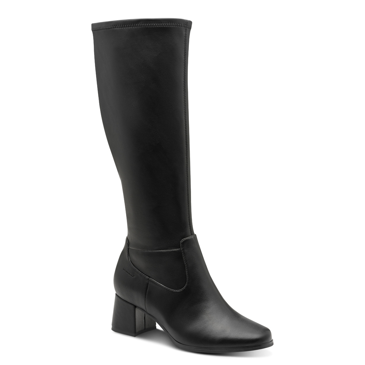 Bottes talon bloc noir, TAMARIS