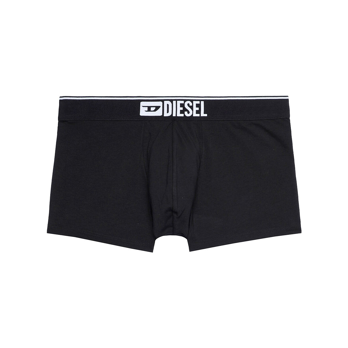 Lot de 3 boxers unis noir + noir + noir, DIESEL