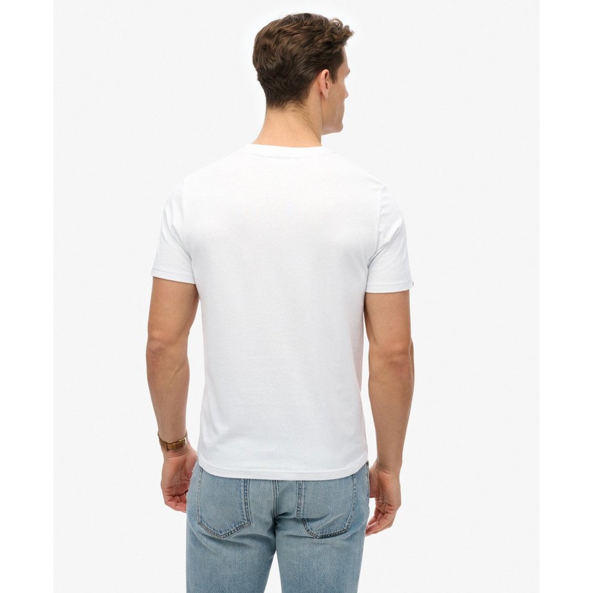 T-shirt décontracté Vintage Logo Heritage optic, SUPERDRY
