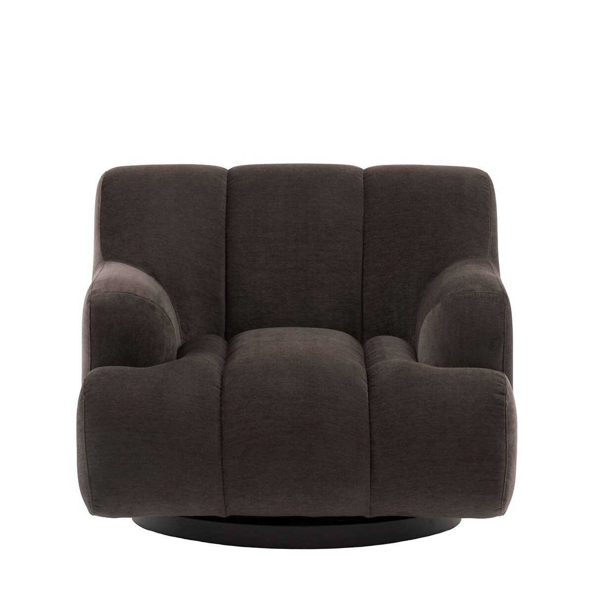 Cosmo Velvet Chenille Sculptural Armchair moody, ÉDITÉ