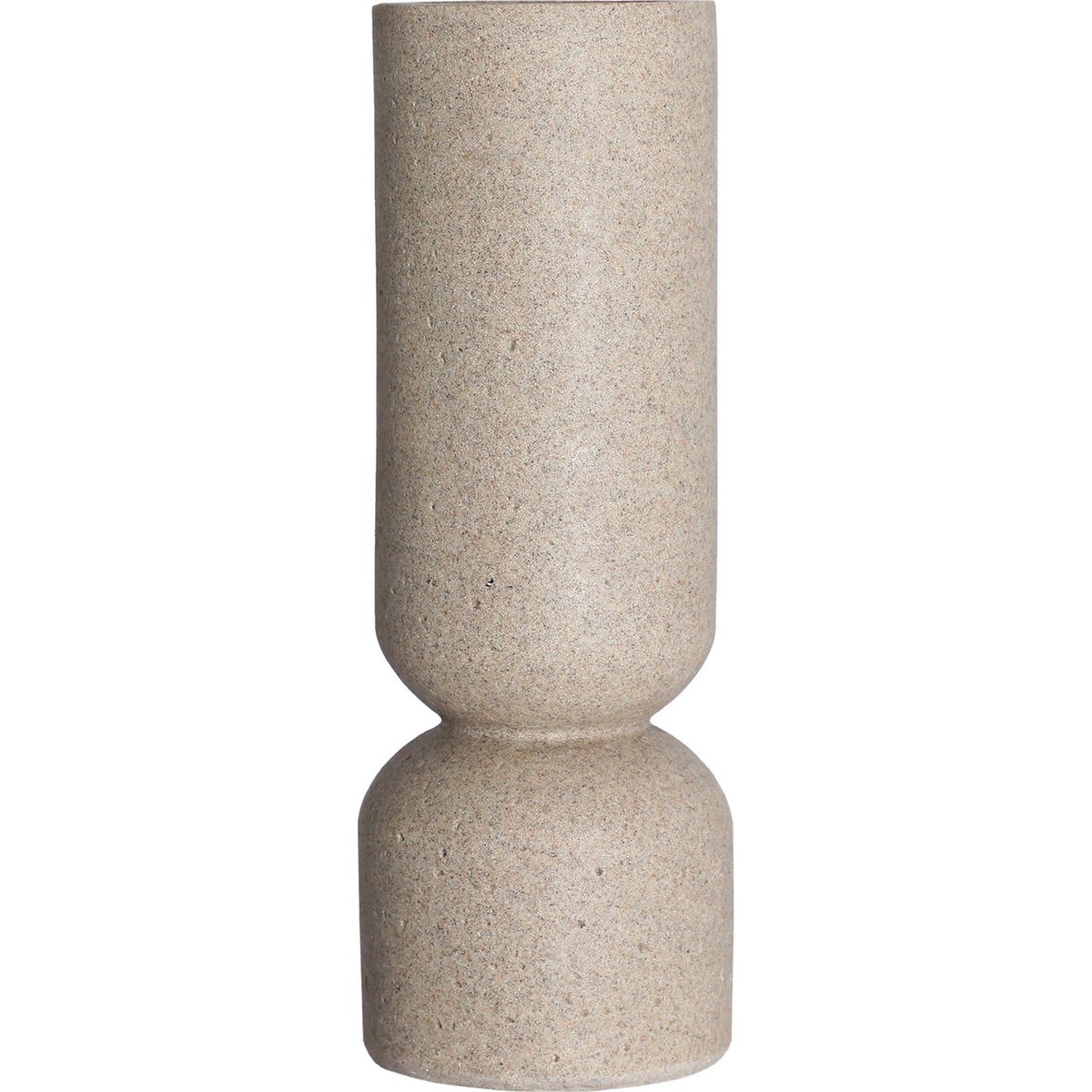 Vase décoratif contemporain à forme organique beige naturel contemporain, RECOLLECTION