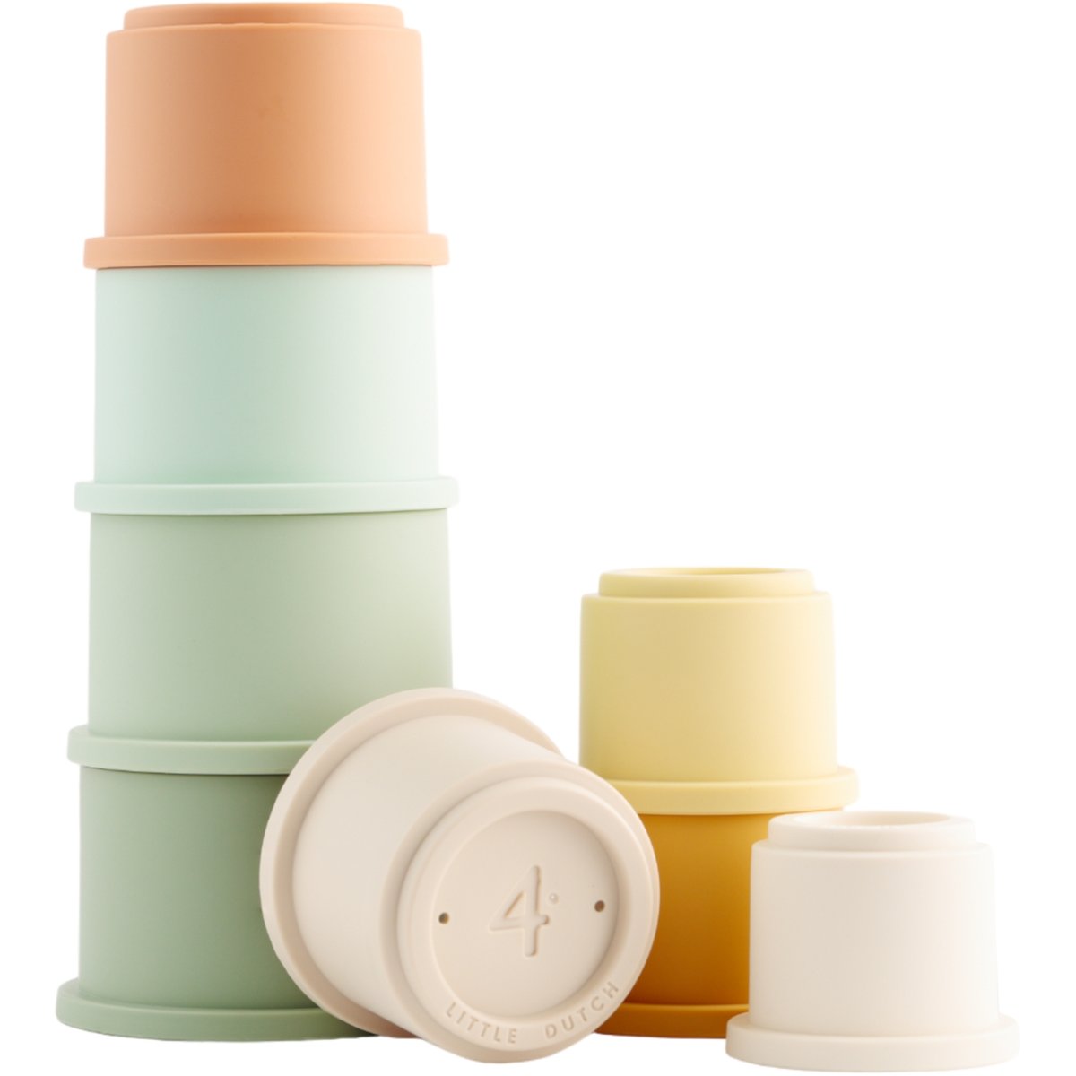 Gobelets empilables multicolore, LITTLE DUTCH