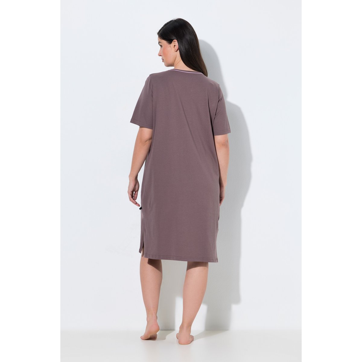 Lot de 2 chemises de nuit / grands T-shirts terre, ULLA POPKEN