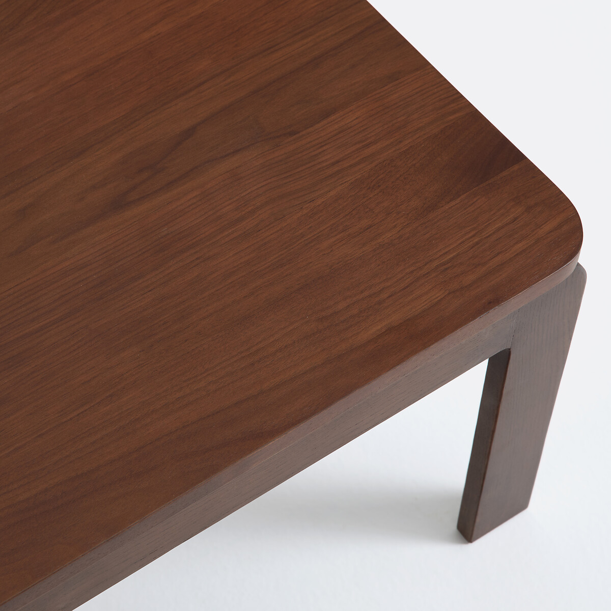 Salontafel van notenhoutfineer, Talet notenhoutkleur, LA REDOUTE INTERIEURS