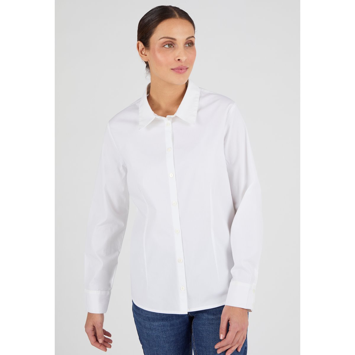 Chemisier basique blanc, DAMART