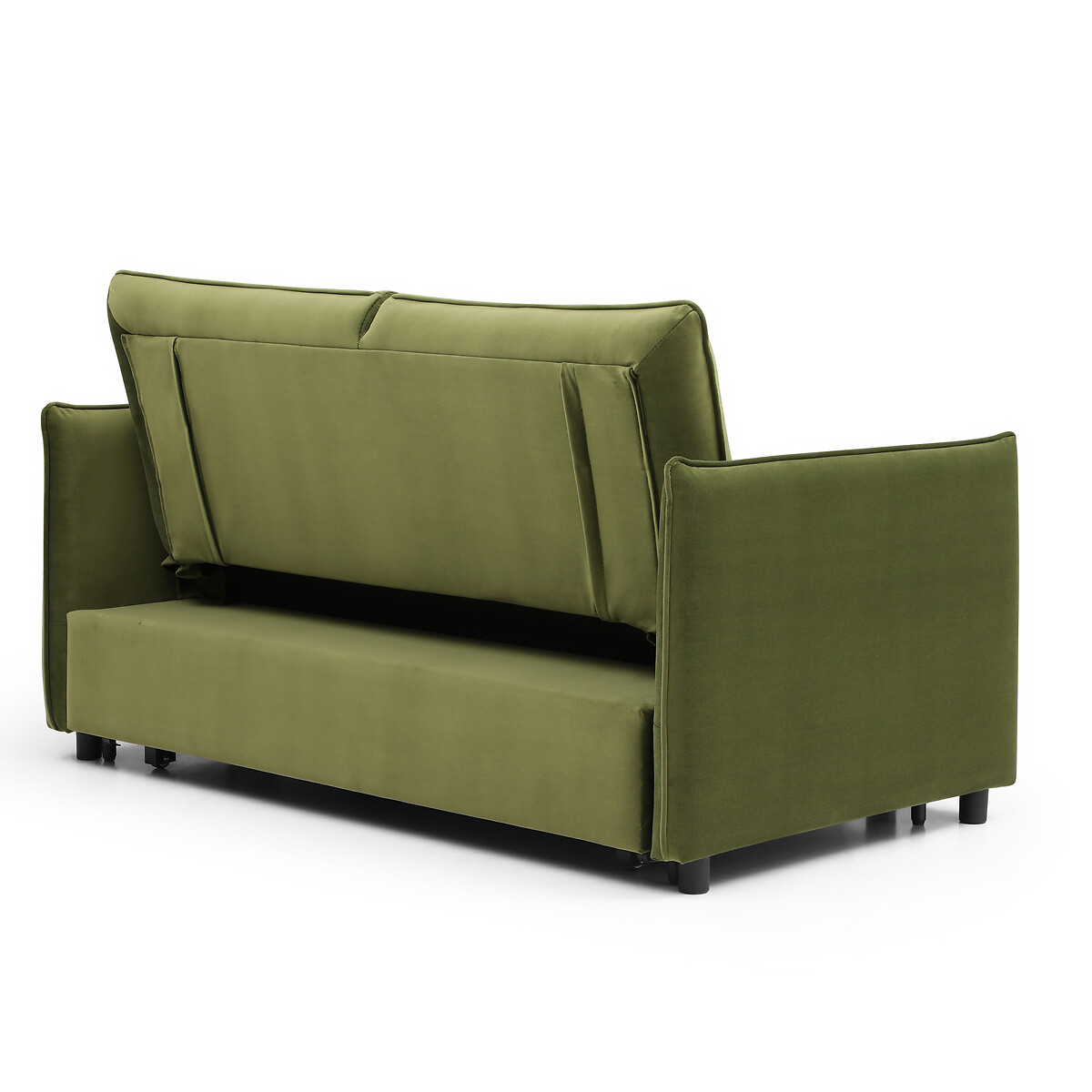 Beatrice Velvet 2 Seater Pop Up Sofa Bed olive, ÉDITÉ
