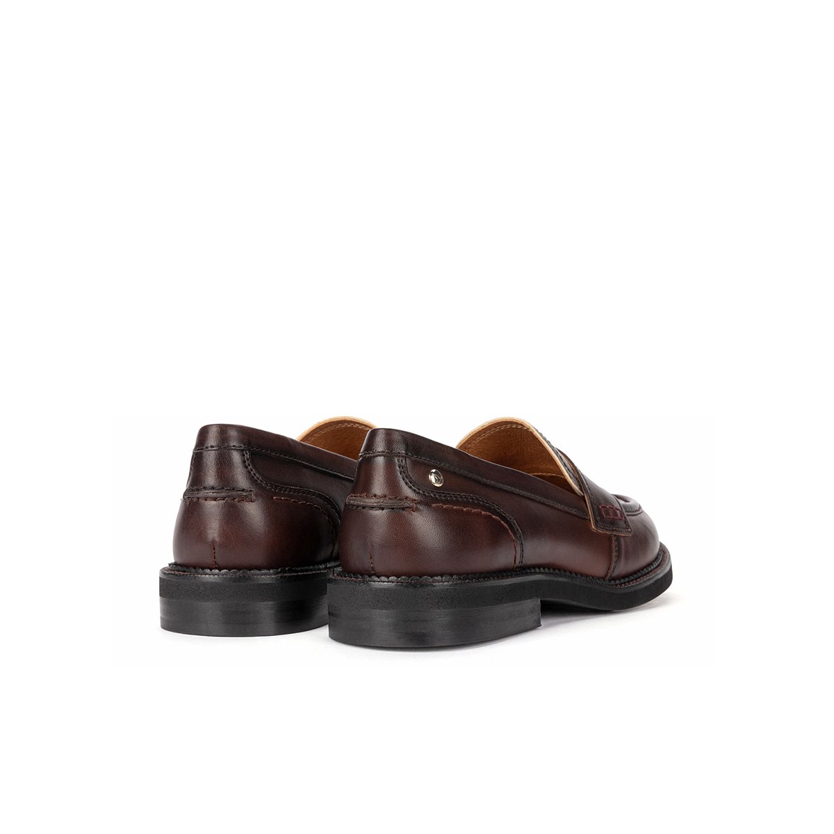 Mocassins cuir Deva marron, PIKOLINOS