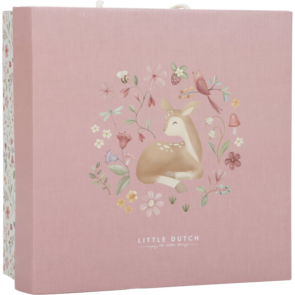 Coffret cadeau de naissance rose, jaune, vert, beige, multicolore, LITTLE DUTCH