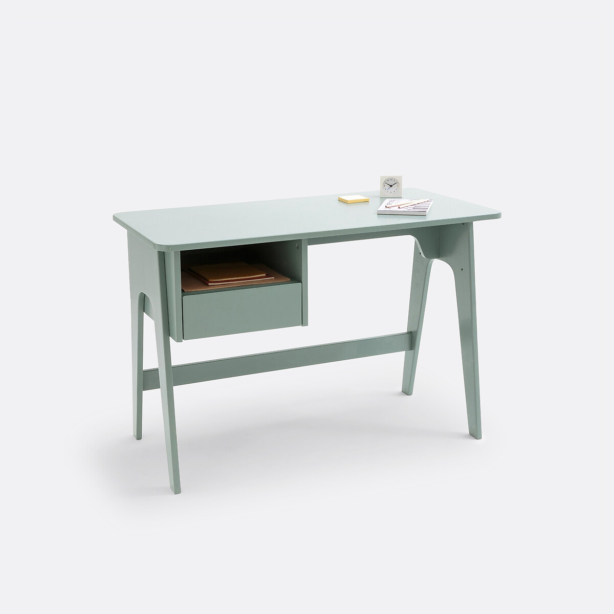 Bureau style rétro vintage, Adil vert de gris, LA REDOUTE INTERIEURS