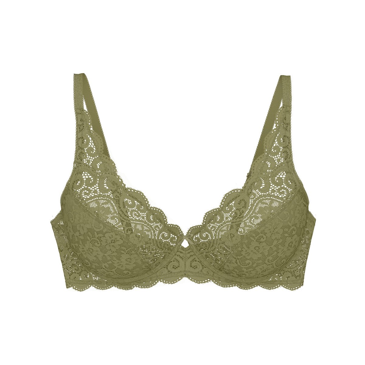 Soutien-gorge emboitant Amourette olive, TRIUMPH