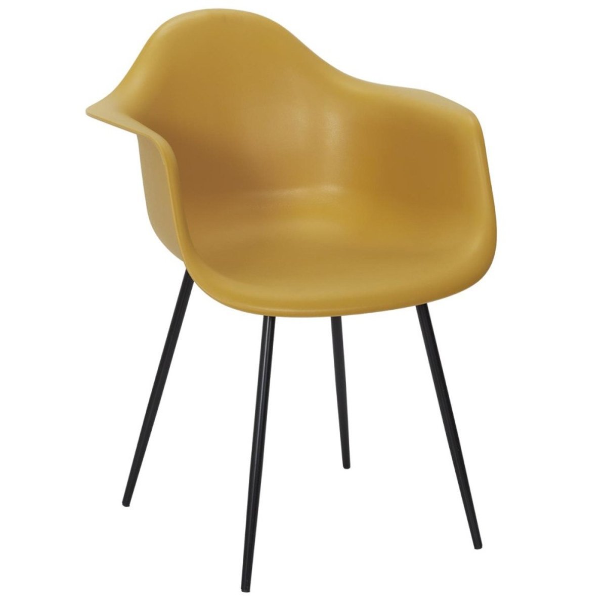 Fauteuil Gustav Jaune jaune, DECORATIE