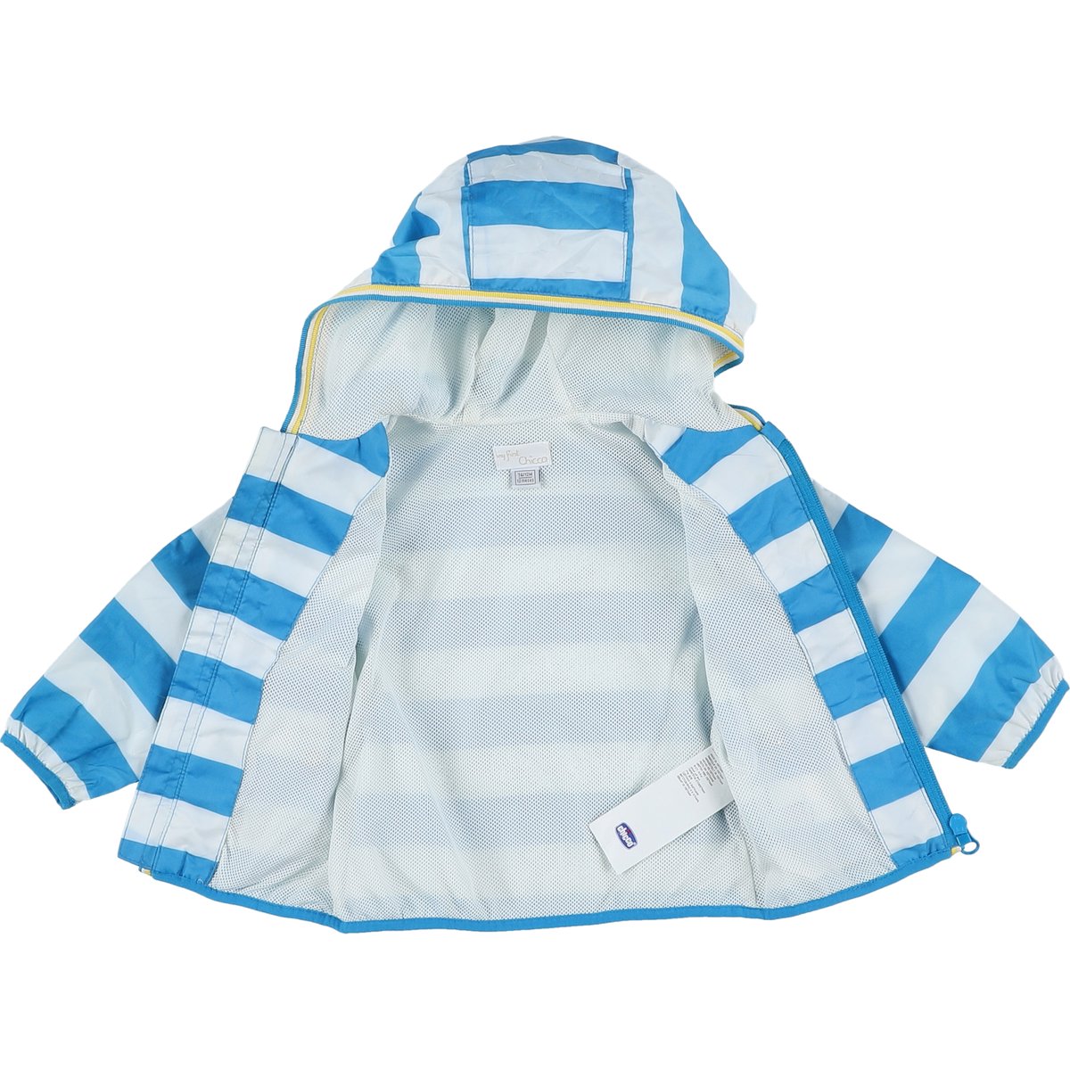 Blouson léger coupe vent - Très bon état blanc;bleu, CHICCO