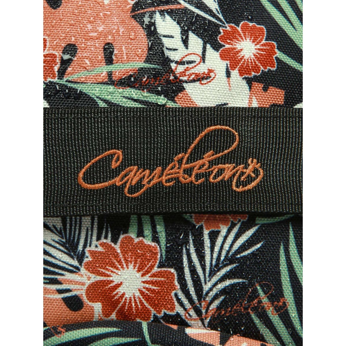 Cartable 2 compartiments coral hibiscus, CAMELEON