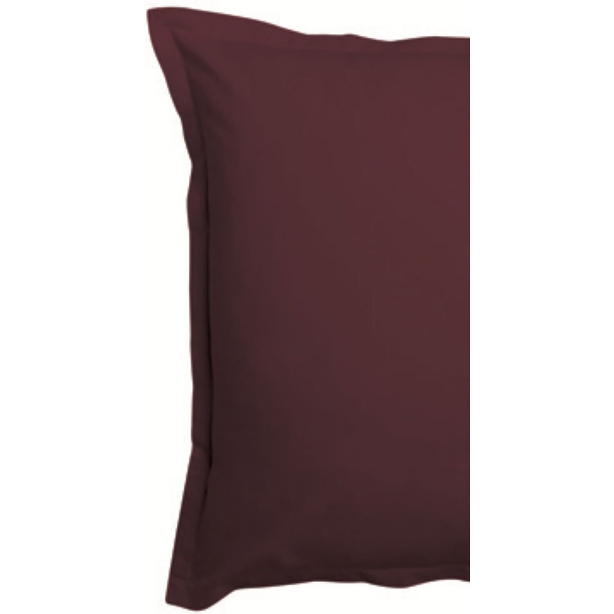 Taie de traversin en coton unie, OLI gris clair, C DESIGN HOME TEXTILE