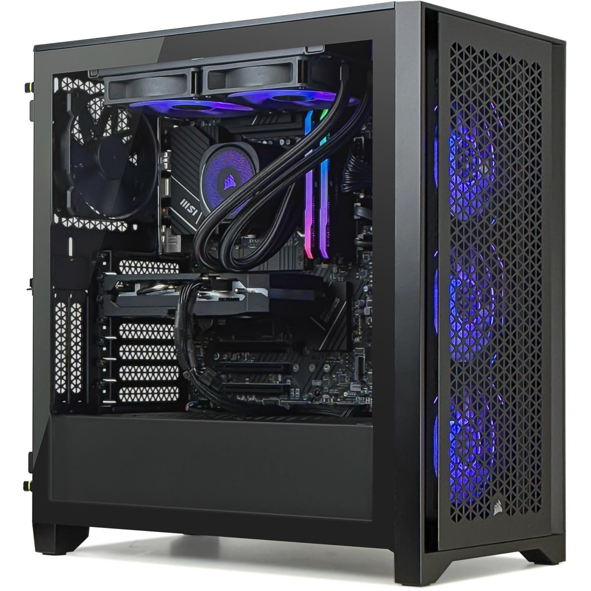 PC Gamer 4000D XFR - AMD Ryzen 7 5700X - RTX 5070 - 16 Go RAM DDR4 - SSD 480 Go - SANS OS couleur unique, CORSAIR