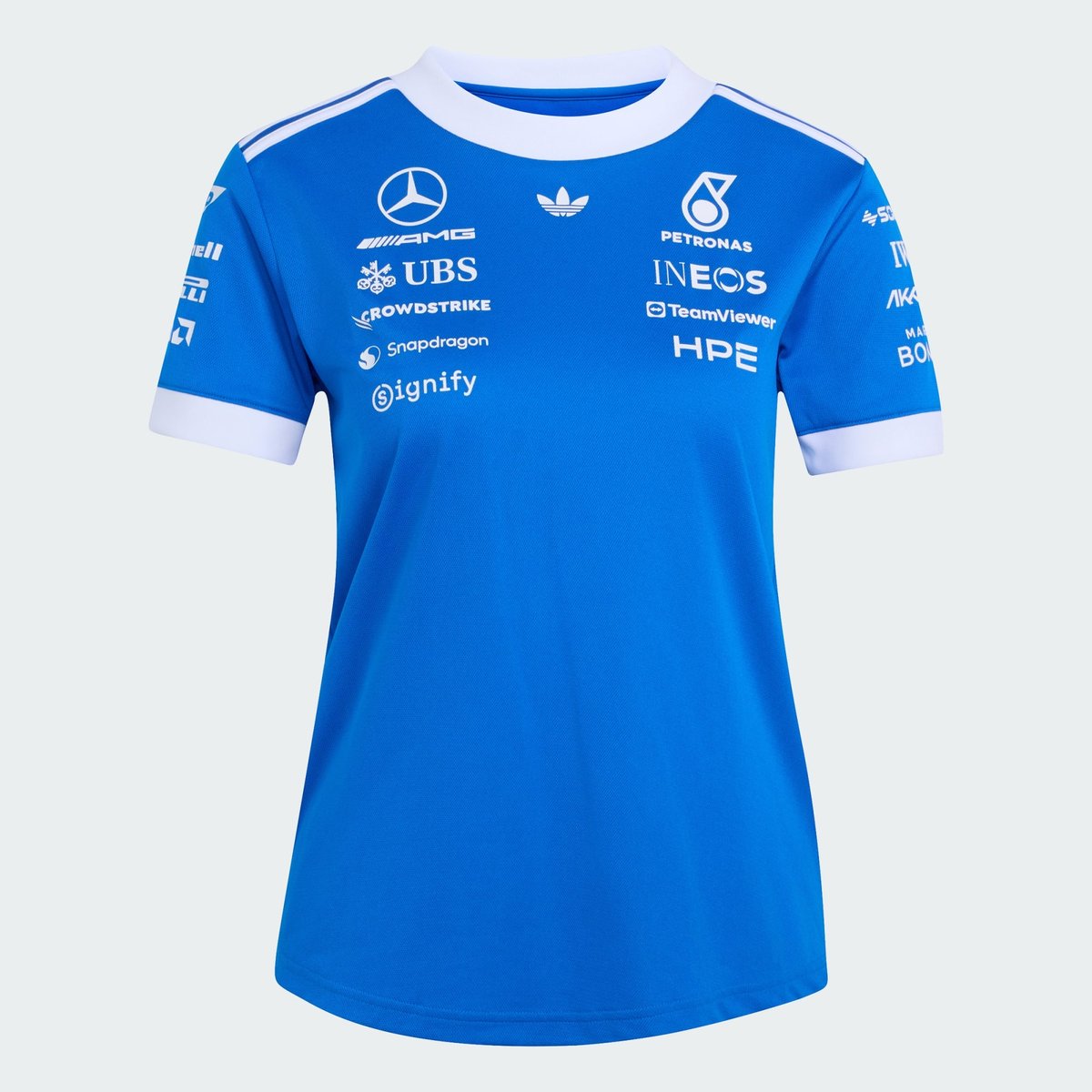 Maillot Pilote Mercedes - Amg Petronas Formula 1 Team Blue Wonder Maillot Pilote Mercedes - Amg Petronas Formula 1 Team Blue Wonder blue bird / white, adidas Performance