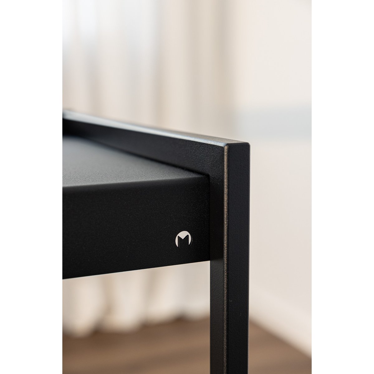Bureau DONNA noir, METALLBUDE