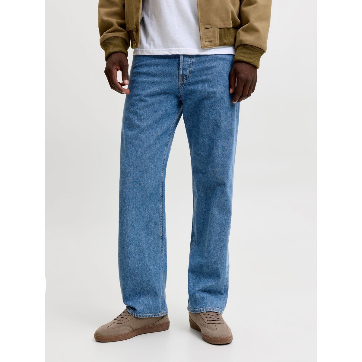 Jean À Coupe Large blue denim, JACK & JONES
