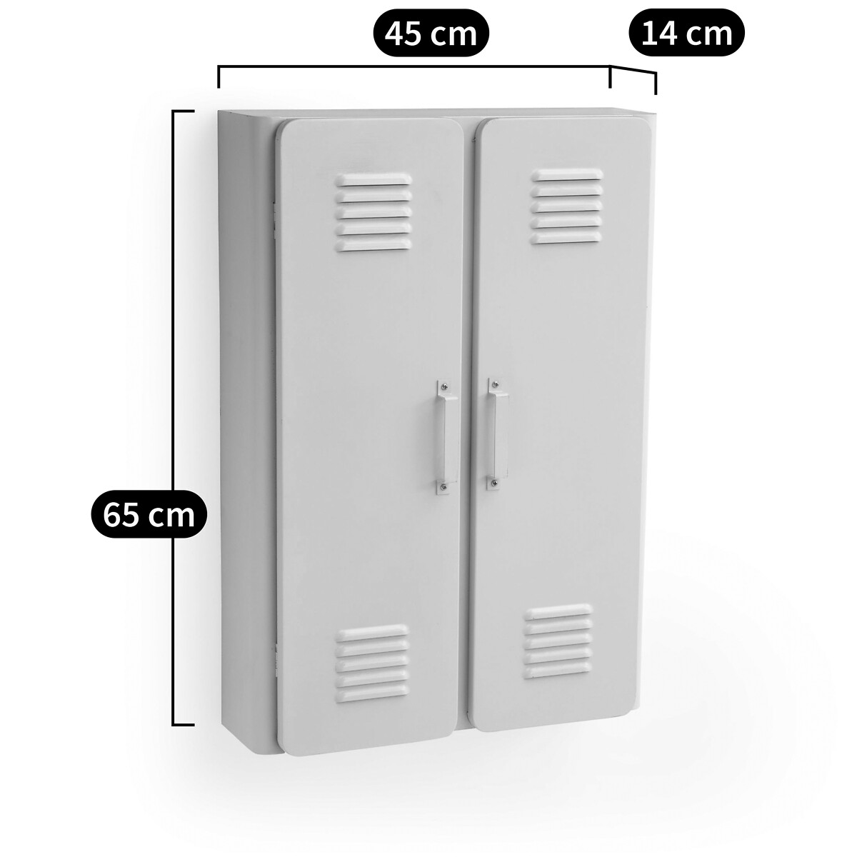 Armoire de salle de bain, Hiba noir, LA REDOUTE INTERIEURS