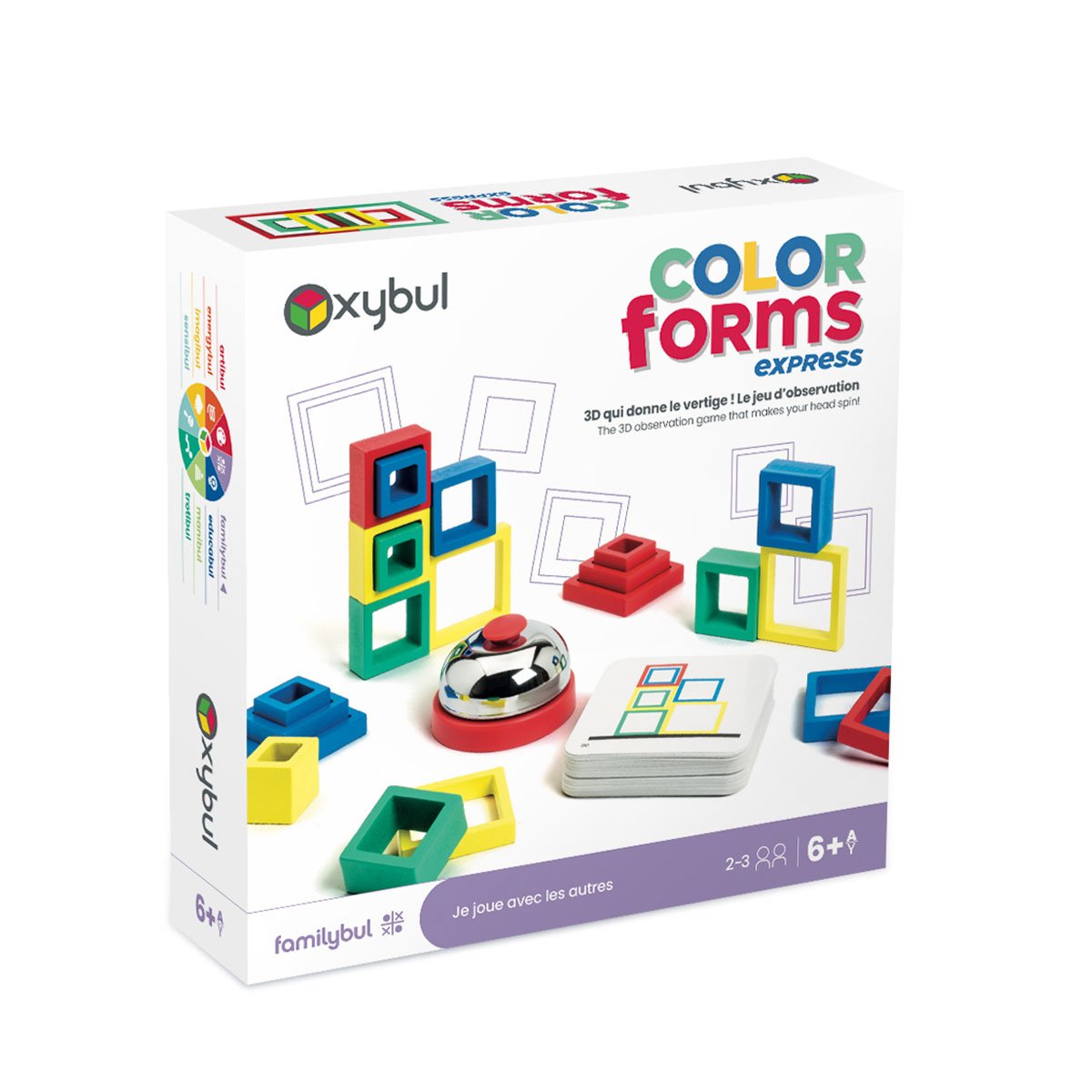 Colorforms Express blanc, OXYBUL 