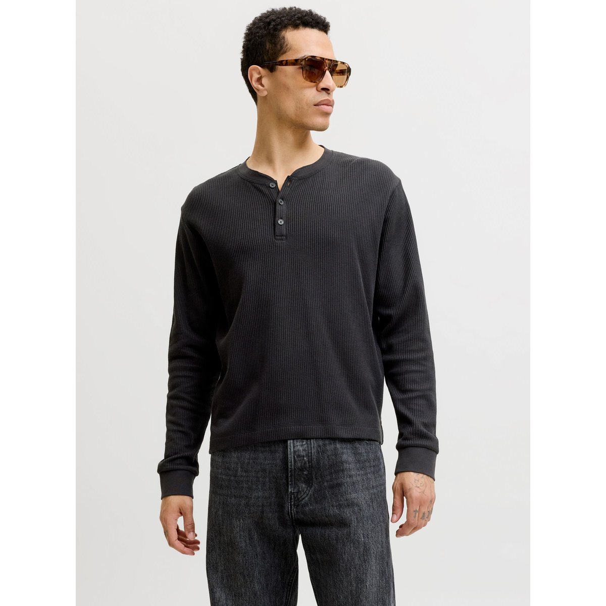 T-Shirt À Manches Longues black 1, JACK & JONES