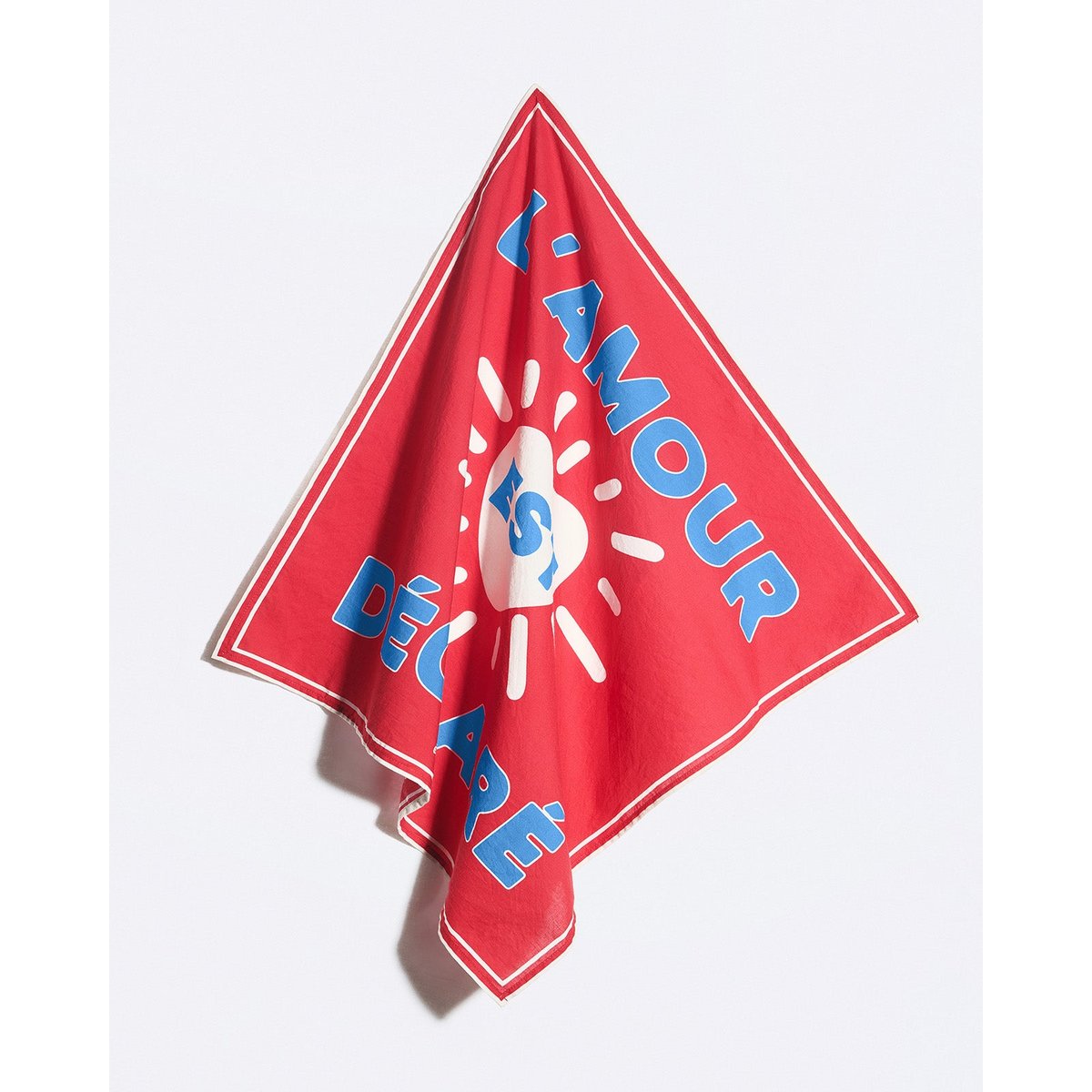 Bandana L'amour est déclaré rouge, EMOI EMOI