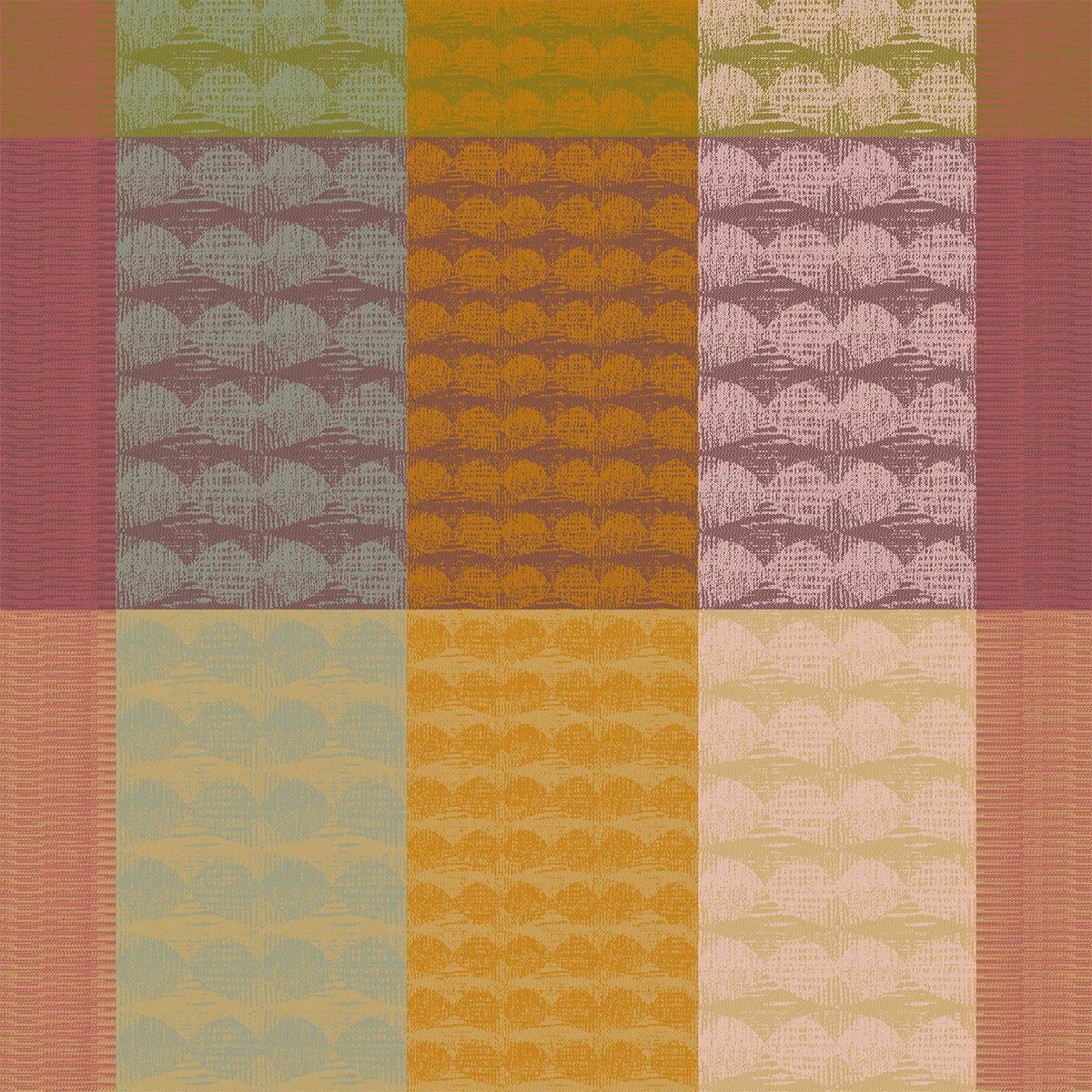 Serviette pur coton MILLE HALOS prunus, GARNIER THIEBAUT