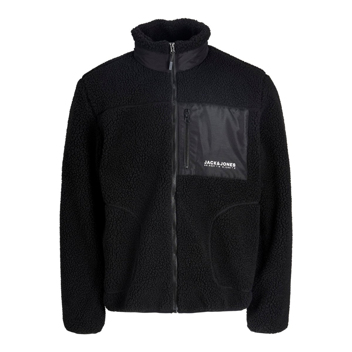 Manteau En Peluche black, JACK & JONES