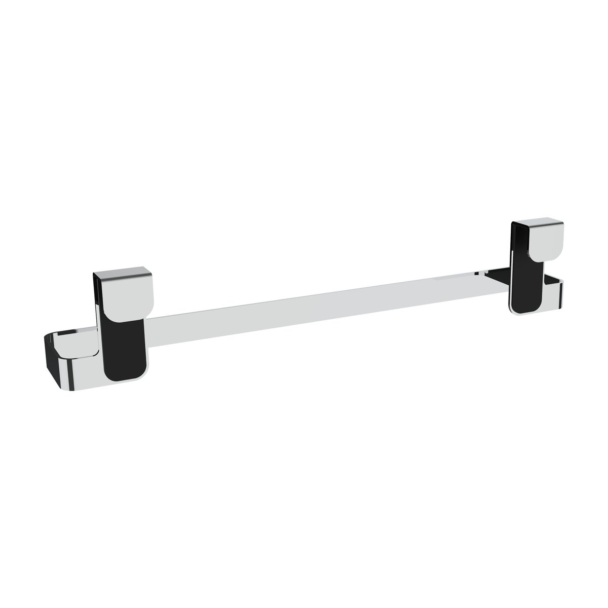 Porte-serviettes 1 barre en inox, ESSENTIAL argent, SENSEA