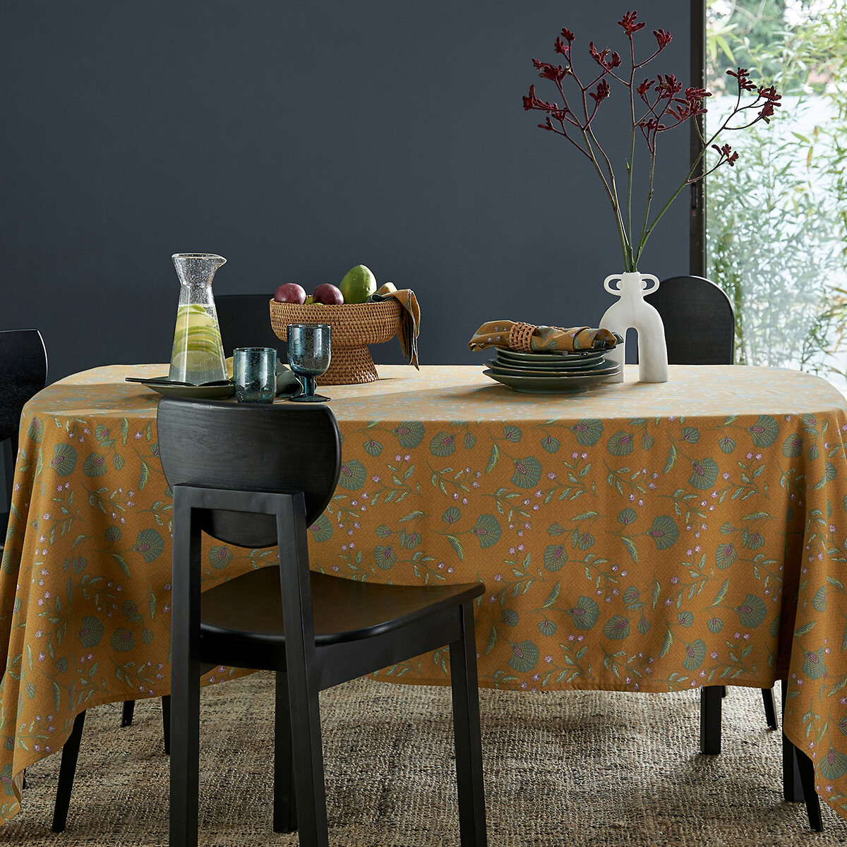 Fruitmand in rotan, Taran naturel, LA REDOUTE INTERIEURS