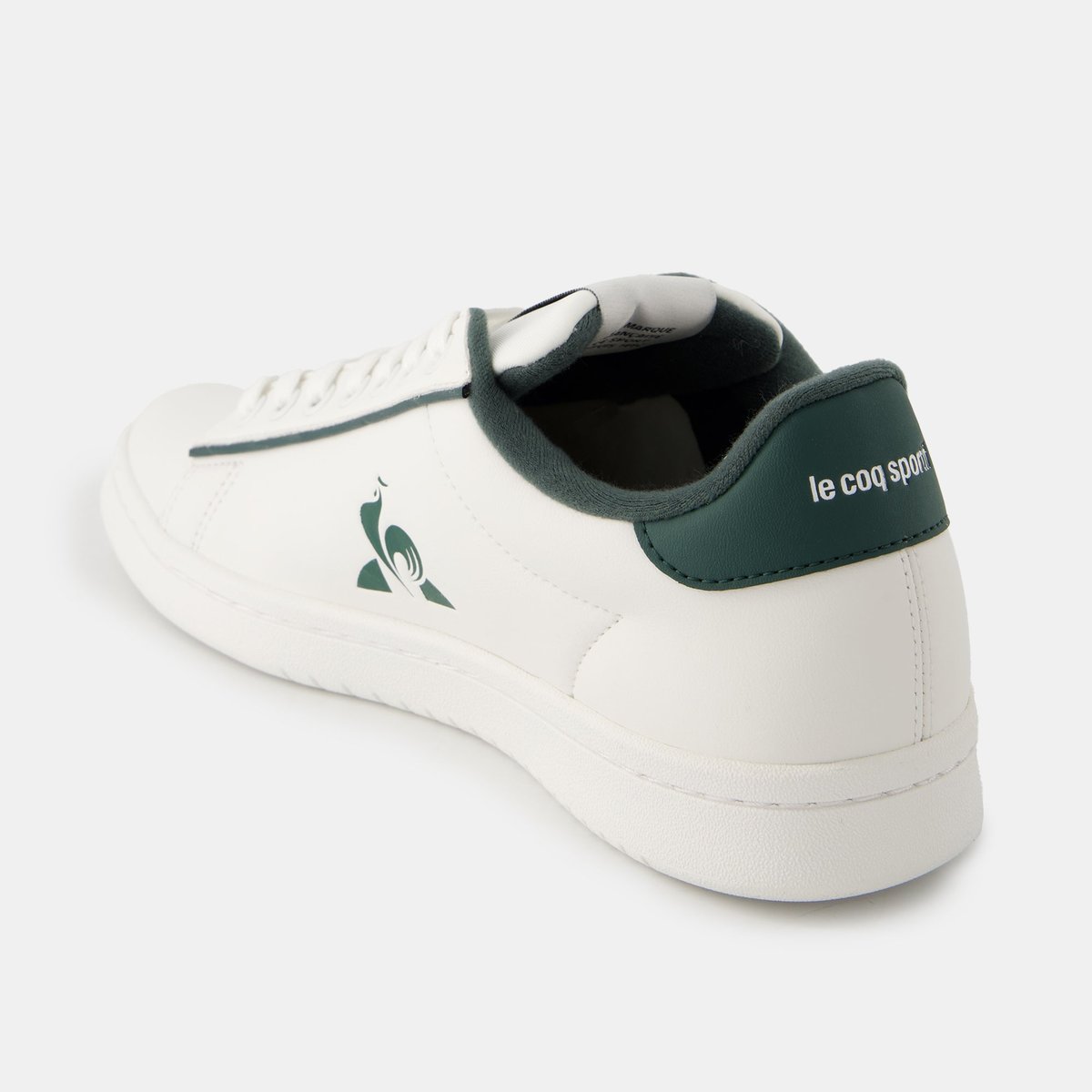 Baskets LCS COURT CLEAN optical white/ trekking green, LE COQ SPORTIF