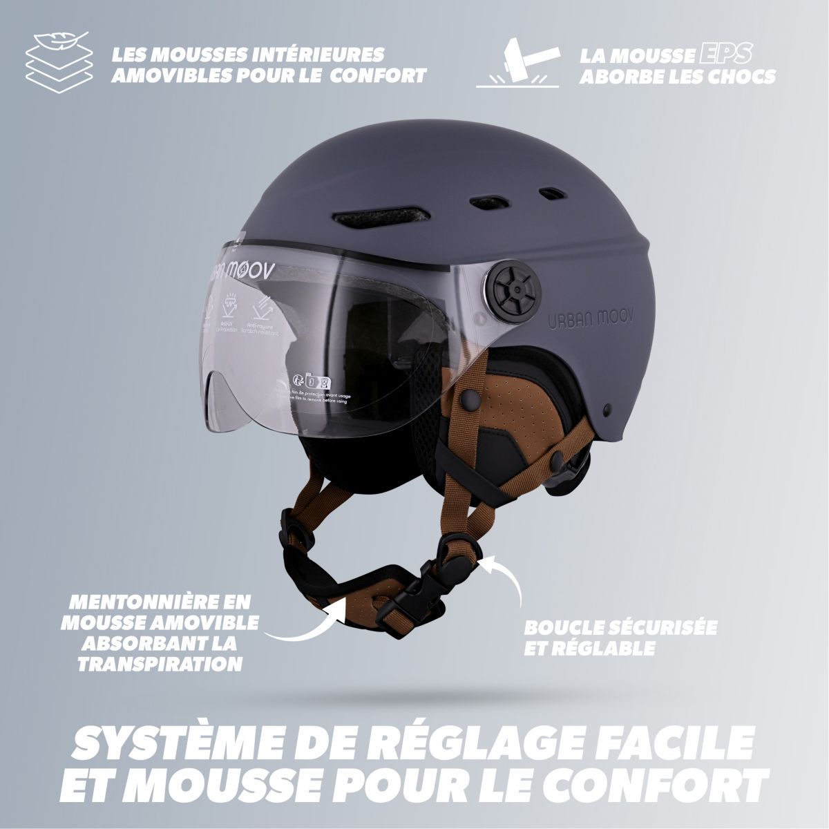 Casque Taille M - Bleu marine bleu, TNB