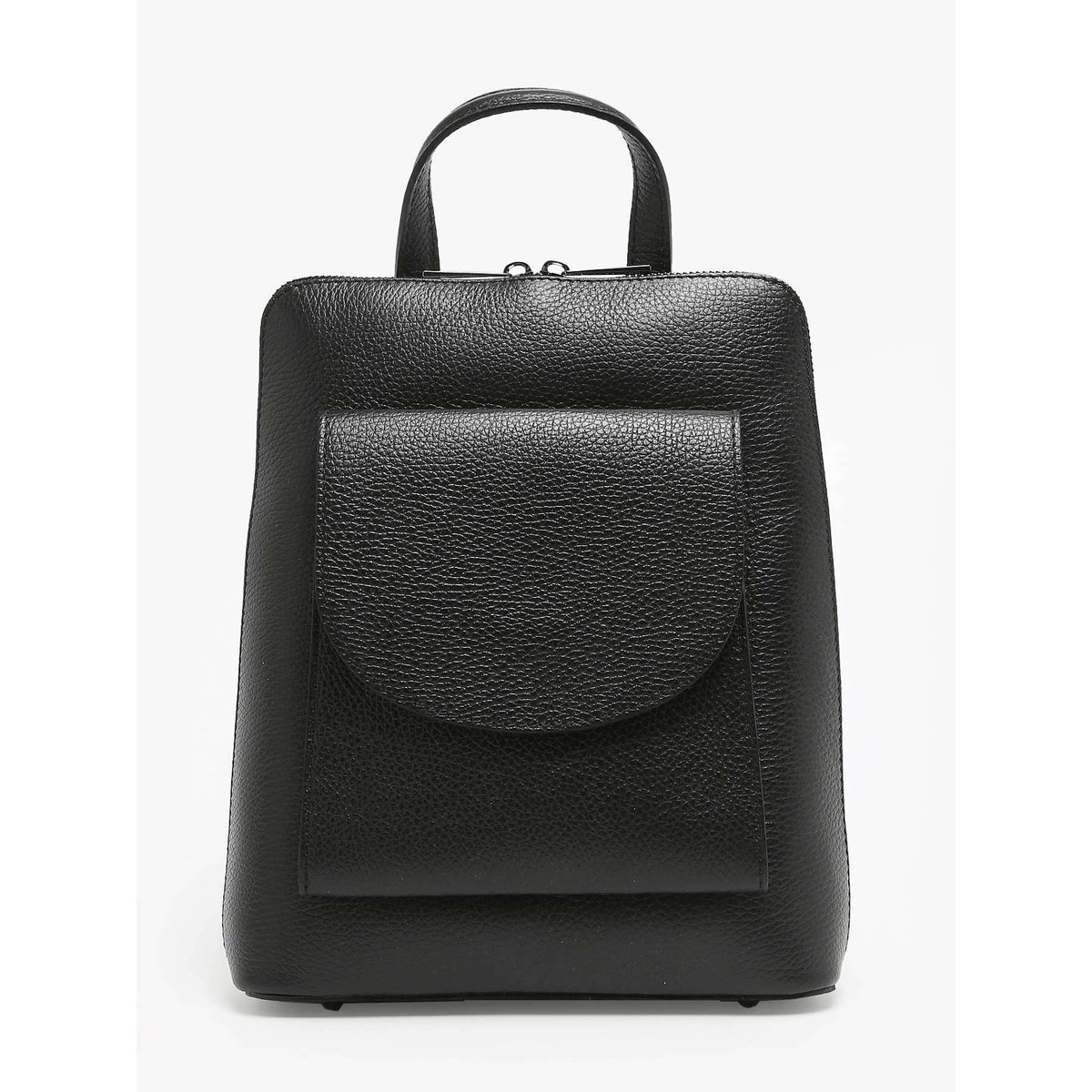 Sac à dos et épaule cuir nero, MILANO