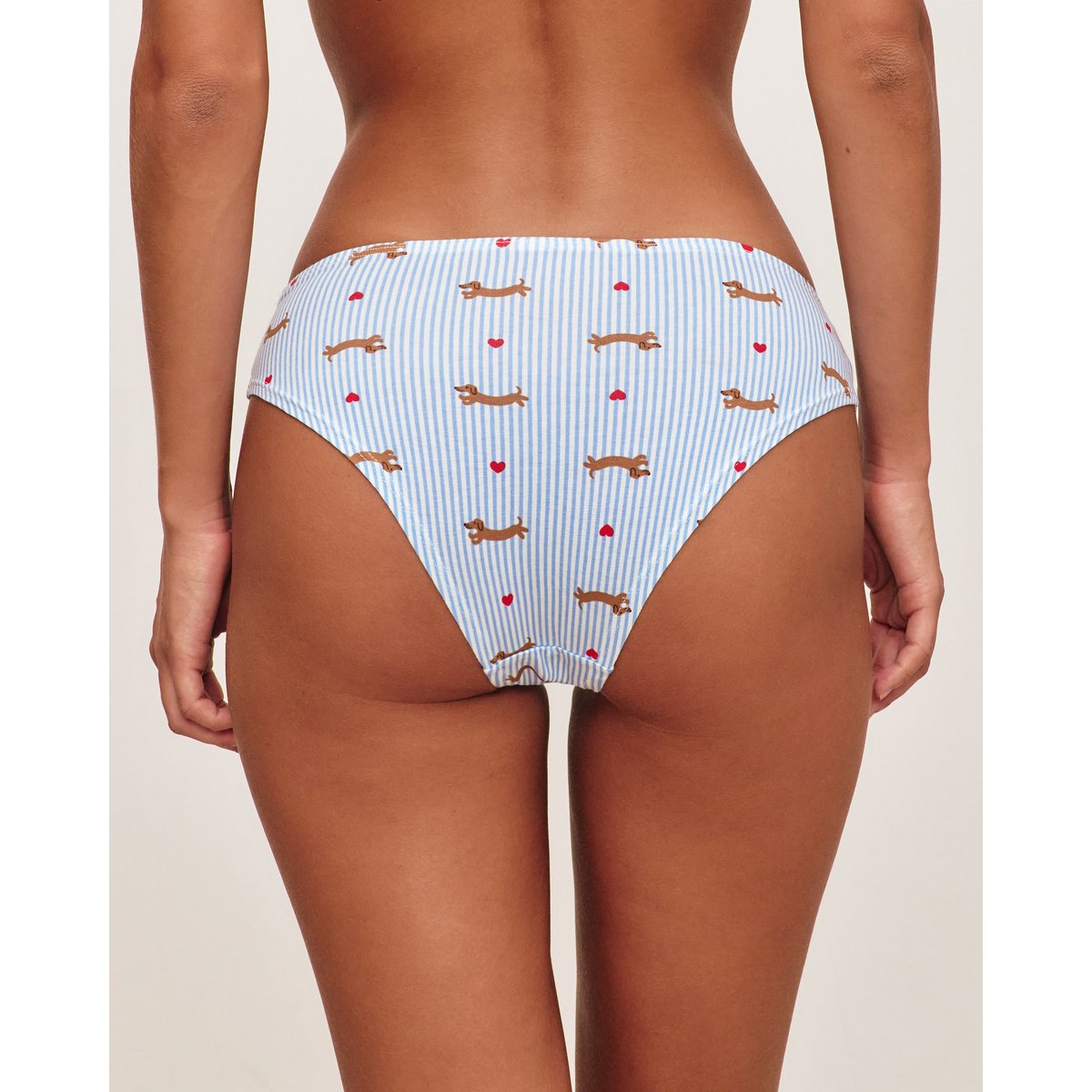 UNDIZ SLIP BOTTLIZ HOTDOGIZ-LOT bleu, UNDIZ