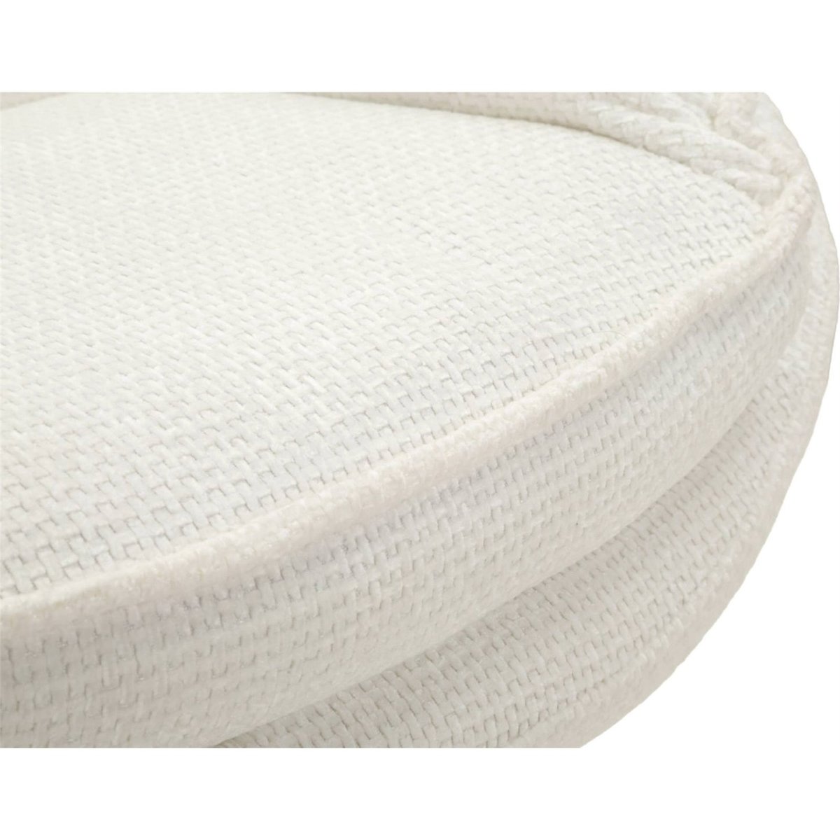 Fauteuil pivotant rétro enveloppant MODERN blanc, RECOLLECTION