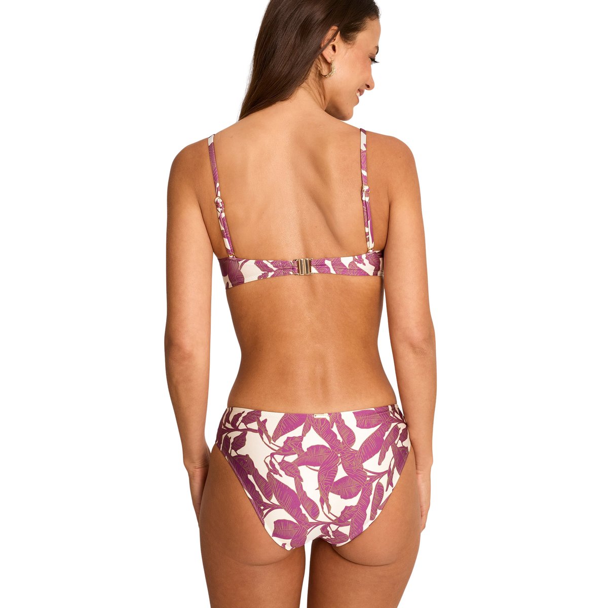 Bas maillot slip de bain SALVIA blanc, SELMARK MARE