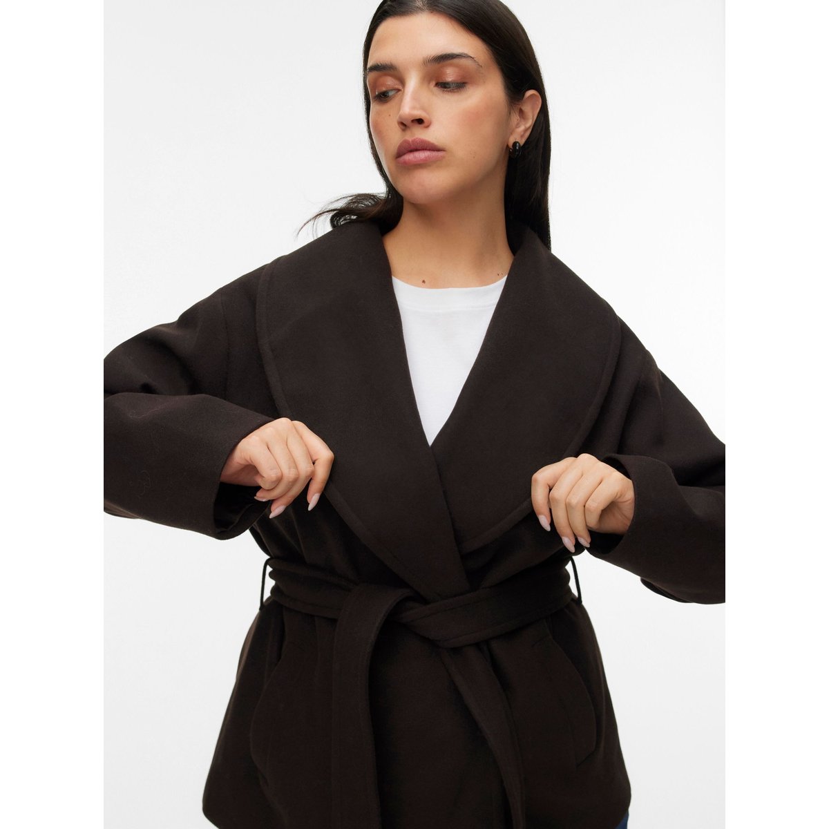 Manteau chocolate torte, VERO MODA